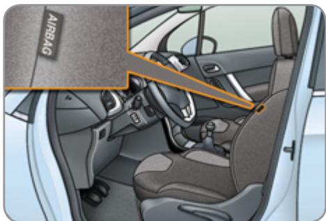 CITROEN C3 2 2011 - Airbags latéraux - 1