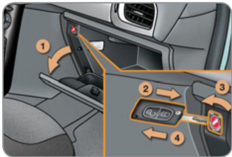 CITROEN C3 2 2011 - Airbag passager avant - 1