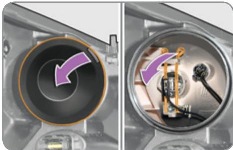 CITROEN C3 2 2011 - Changement des feux des route - 1