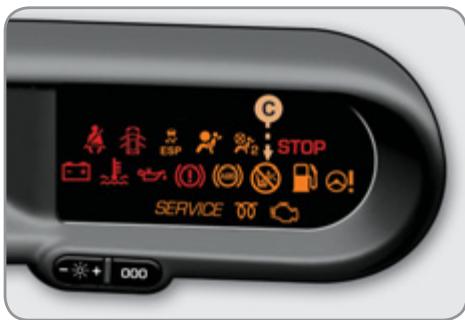 CITROEN C3 PICASSO 2012 - Témoins - 1
