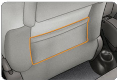 CITROEN C3 PICASSO 2012 - Poches aumonières - 1
