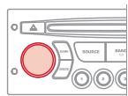 CITROEN C3 PICASSO 2012 - RÉGLER LE VOLUME DE LA SOURCE AUXILIAIRE - 3