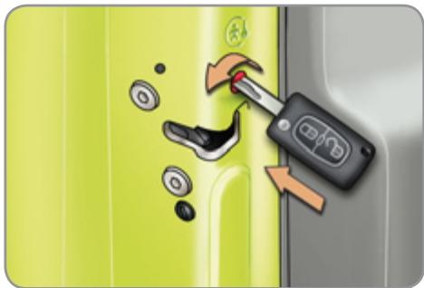 CITROEN C3 PICASSO 2012 - Verrouillage - 1