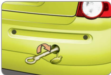 CITROEN C3 PICASSO 2012 - Remorquage d'un autre vehicule - 1