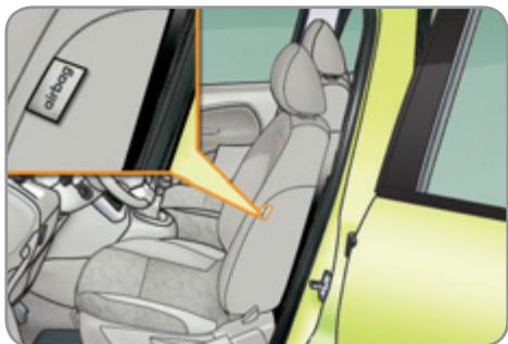 CITROEN C3 PICASSO 2012 - Airbags latéraux - 1