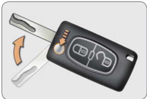CITROEN C3 PICASSO 2012 - CLÉ À TÉLÉCOMMANDE - 1