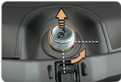 CITROEN C3 PICASSO 2012 - Retrait de la cartouche - 1