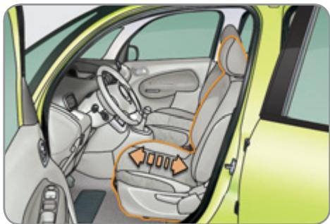 CITROEN C3 PICASSO 2012 - BIEN S'INSTALLER - 1