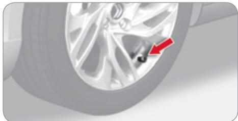 CITROEN C4 2 2011 - DÉTECTION DE SOUS-GONFLAGE - 1