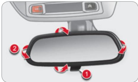 CITROEN C4 2 2011 - Rétroviseur intérieur - 1