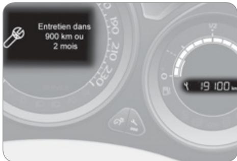 CITROEN C4 2 2011 - Test manuel dans l'afficheur central du combiné associé au système de navigation - 2