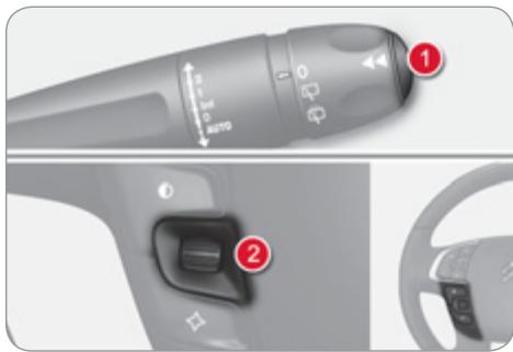 CITROEN C4 2 2011 - Commandes - 1