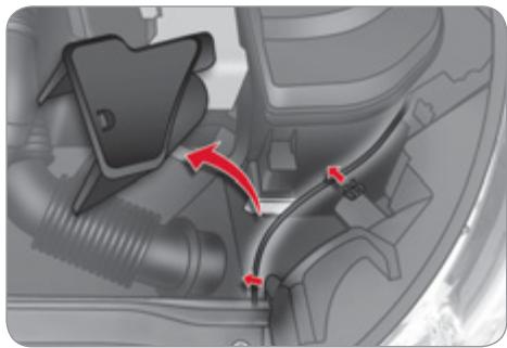 CITROEN C4 2 2011 - Accès aux lampes - 1