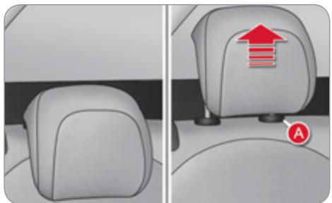 CITROEN C4 2 2011 - Appuis-tête arrière - 1