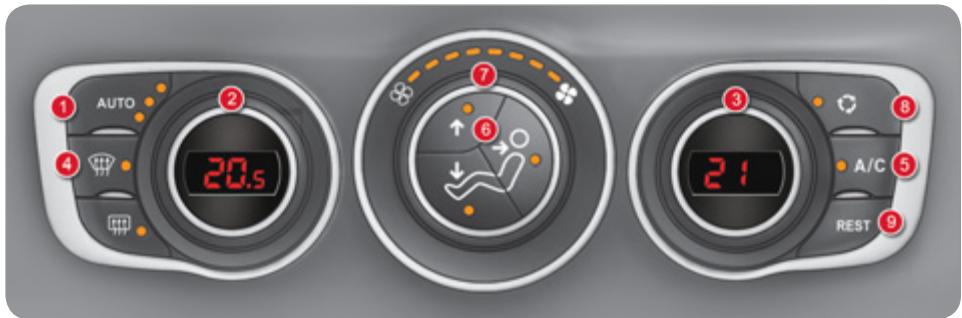 CITROEN C4 2 2011 - AIR CONDITIONNÉ AUTOMATIQUE BIZONE - 1
