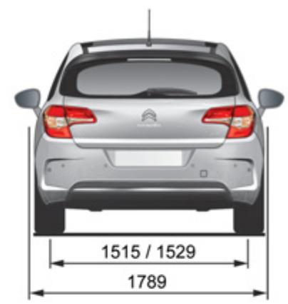 CITROEN C4 2 2011 - CARACTÉRISTIQUES TECHNIQUES - 2