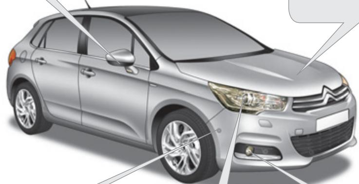 CITROEN C4 2 2011 - Éclairage d'accueil - 1