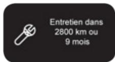 CITROEN C4 2 2011 - Échéance de révision comprise entre 1 000 km et 3 000 km - 2