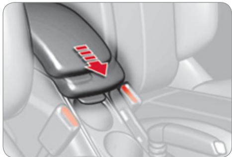 CITROEN C4 2 2011 - ACCOUDOIR AVANT - 1