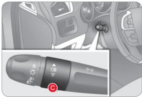 CITROEN C4 2 2011 - Modèle avec feux antibrouillard arrière seuls - 1