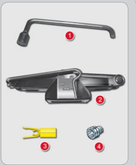 CITROEN C4 2 2011 - Liste des outillages - 1