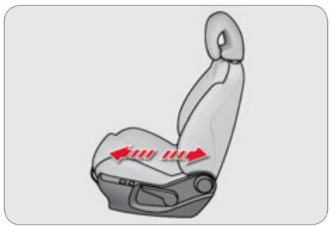CITROEN C4 2 2011 - Réglage de l'inclinaison du dossier - 1