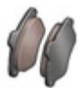 CITROEN C4 2 2011 - Plaquettes de freins - 1