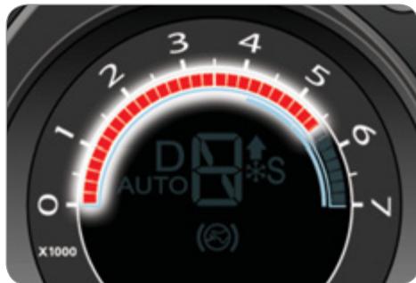 CITROEN C4 2 2011 - Compte-tours - 1
