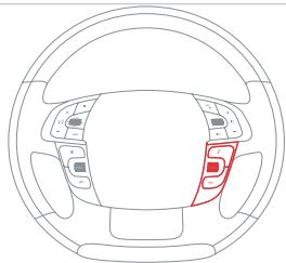 CITROEN C4 2 2011 - COMMANDES AU VOLANT - 6