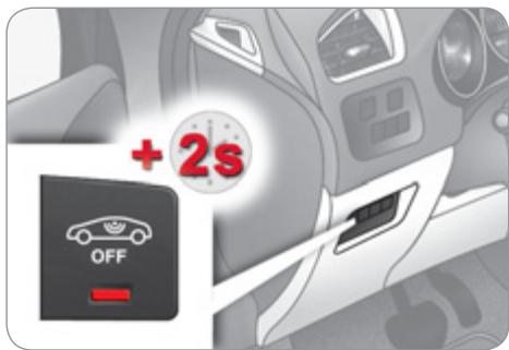CITROEN C4 2 2011 - Fermeture du véhicule avec surveillance périmétrique seule - 1