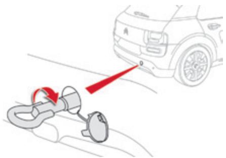 CITROEN C4 CACTUS 2014 - Remorquage d'un autre vehicule - 1