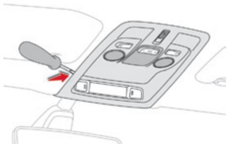 CITROEN C4 CACTUS 2014 - Éclairage interieur - 1