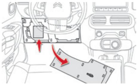 CITROEN C4 CACTUS 2014 - Fusibles dans la planche de bord - 1