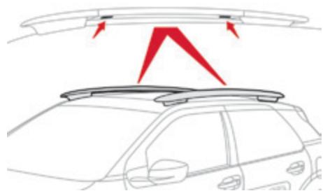 CITROEN C4 CACTUS 2014 - Version avec barres longitudinales - 1