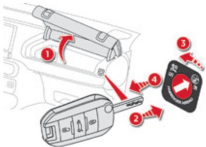 CITROEN C4 CACTUS 2014 - Airbag frontal passager - 1