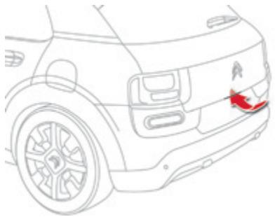 CITROEN C4 CACTUS 2014 - Coffre Ouverture - 1