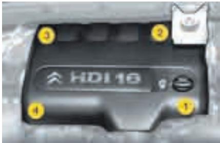 CITROEN C4 PICASSO 2009 - Cache de protection - 1