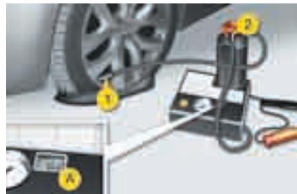 CITROEN C4 PICASSO 2009 - Utilisation du kit - 2