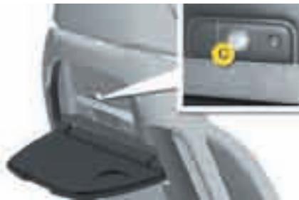 CITROEN C4 PICASSO 2009 - Liseuses individuelles - 1
