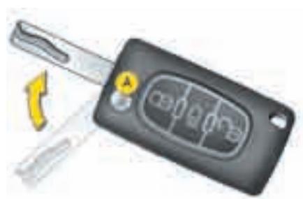 CITROEN C4 PICASSO 2009 - LA CLÉ À TÉLECOMMANDE - 1