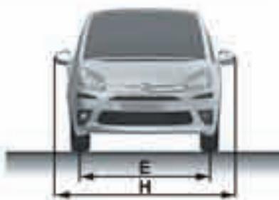 CITROEN C4 PICASSO 2009 - LES DIMENSIONS (EN MÉTRES) - 5