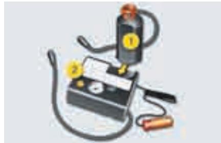 CITROEN C4 PICASSO 2009 - Utilisation du kit - 1