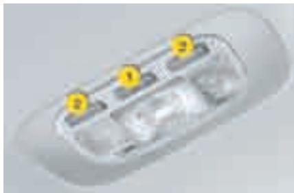 CITROEN C4 PICASSO 2009 - Éclairage interieur - 1