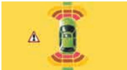 CITROEN C4 PICASSO 2009 - L'AIDE GRAPHIQUE ET SONORE AU STATIONNEMENT AVANT ET/OU ARRIÈRE - 2