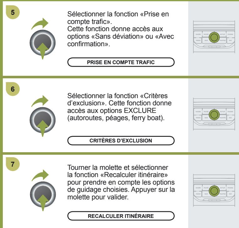 CITROEN C4 PICASSO 2009 - OPTION DE GUIDAGE - 2