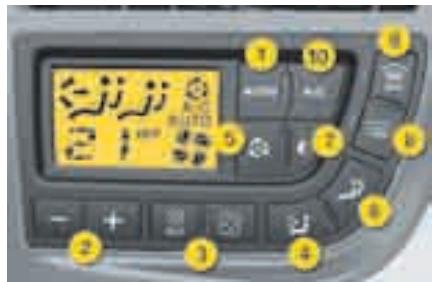 CITROEN C4 PICASSO 2009 - Tableaux de commande conducteur et passager avant - 1