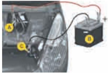 CITROEN C4 PICASSO 2009 - Débranchement / Rebranchement des cables - 1