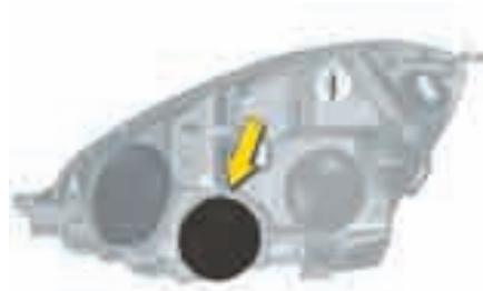 CITROEN C4 PICASSO 2009 - Changement des indicateurs de direction - 1