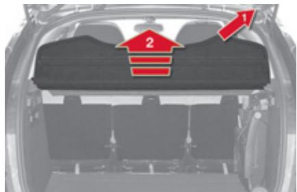 CITROEN C4 PICASSO 2010 - CACHE-BAGAGES (C4 PICASSO) - 1