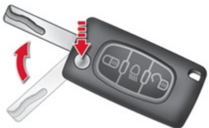 CITROEN C4 PICASSO 2010 - CLÉ À TÉLÉCOMMANDE - 1